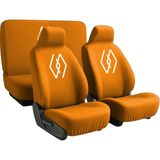 Antwax Renault Modus Koltuk Kılıfı King Ön Arka Penye Takım - Turuncu
