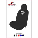 Antwax Toyota Oto Koltuk Kılıfı Takımı – Penye Kumaş, Marka Logo Baskılı, Tam Set - Siyah