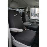 Antwax Volkswagen Transporter 4+1 - Siyah Penye Oto Koltuk Kılıfı - K.atatürk Baskılı