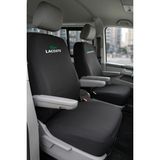Antwax Volkswagen Transporter 4+1 - Siyah Penye Oto Koltuk Kılıfı - L Baskılı