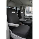 Antwax Volkswagen Transporter 4+1 - Siyah Penye Oto Koltuk Kılıfı - Motul Baskılı