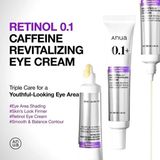 Anua Retinol %0.1 + Kafein Aydınlatıcı Canlandırıcı Göz Kremi 30 G Tüm Ciltler İçin Gece Kullanımı