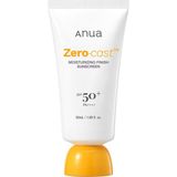 Anua Zero-Cast Moisturizing Finish Sunscreen - Nemlendirici Güneş Kremi SPF50 - 50 ml