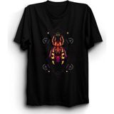Anubis, Dog, Köpek Tişört - Siyah - L