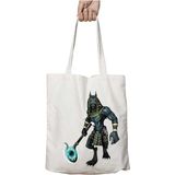 Anubis Iki Taraf Kalıcı Yıkanabilir Okul Plaj Omuz Bez Çanta