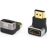 Anunnaki 90 Derece HDMI Çevirici Dönüştürücü 8k - Siyah