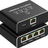 Anunnaki Ethernet Splitter 1x4 4 Port Ethernet Çoklayıcı 1000mbps Cat5 Cat6 Rj45 Kablo Çoklayıcı