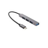 Anunnaki Type-c To Usb 3.0 Hub 4 Port Çoklayıcı Macbook Ile Uyumlu Çoğaltıcı Type C To Usb Hub Converter Hub