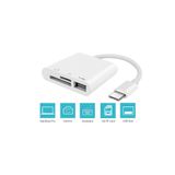 Anunnaki Usb Type-C 3İn1 Micro Sd Tf Hafıza Kartı Okuyucu 3 İn 1 Usb C Usb Kamera Macbook Matebook