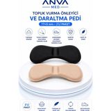 Anva Med Ayakkabı Topuk Vurma Önleyici ve Daraltma Pedi 77X5 mm (2'li) - Şeffaf