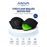 ANVA MED Strutz Ayak Boşluğu Destek Pedi Esnek Ayak Ark Desteği (1 Çift)