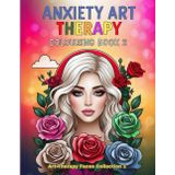 Anxiety Art Therapy Colouring Book 2: Faces That Spark Creativity and Create Positivity in Adults and Teens Through Art (Anxiety Art Therapy Colouring Books)