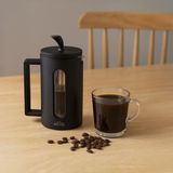 Any Morning 600 ml French Press, Darbeye Dayanıklı Cam, 304 Paslanmaz Çelik Filtreli FF002 - Şeffaf - yok