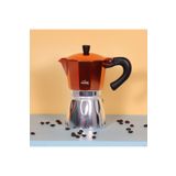Any Morning Hes-6 Alüminyum Espresso Kahve Makinesi Moka Pot 240 ml - Bakır Renk