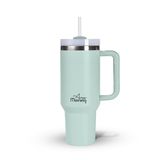 Any Morning Sı2440217 Çift Katman Paslanmaz Çelik Termos Mug 1200 Ml Su Yeşili, Sızdırmaz Ve Üç Aşamalı Çevrilebilir Kapak