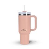 Any Morning Vaha 1200 ml Termos Mug, 3 Kademeli Çevirmeli Kapak, Açık Somon SI2440217
