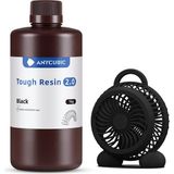 Anycubic Uv Tough(Sert Esnek) Reçine 2.0 1kg Siyah - 1 adet