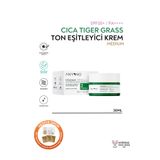 Anyong Cica Tiger Grass Ton Eşitleyici Ve Kızarıklık Karşıtı Krem Medium 20 Spf 30 ml Orta Cilt Tonları