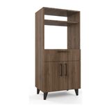 Anzera Şile Mutfak Dolabı - Ceviz - 130 cm