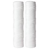 AO Smith 2,5" x 10" 35 Mikron Tortu Su Filtresi Yedek Kartuş - 2 Paket - Tüm Ev Filtrasyon Sistemleri İçin - AO-WH-PRE-R2