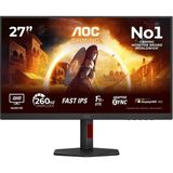 AOC 27" Q27G4ZR-OUT (OUTLET) 0.3Ms 260Hz HDMI DISPLAYPORT FAST IPS 2K OYUNCU MONİTÖRÜ