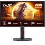 AOC Q25G4SR 24.5 inç 300Hz 0.3ms 2K IPS Oyuncu Monitörü