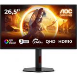 AOC Q27G4ZDR 26.5 inç 240Hz 0.03ms 0.03ms 240Hz QD-OLED 2K Oyuncu Monitörü