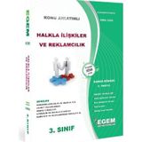 Aöf Halkla Ilişkİler Ve Raklamcılık 3 Sınıf 6 Dönem Konu Anlatımlı Soru Bankası