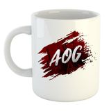 AOG #2 Logo Baskılı Porselen Kupa Bardak