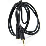 Aogo 1.5 Metre 3.5mm Stereo Uzatma Kablosu Aux Extansion Dişi Erkek 3.5mm Ses Kablosu 1.5m