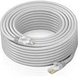 Aogo 15 Metre Cat6 Patch Kablo 15M Ethernet Kablosu Utp Lan Kablosu Internet Kablosu Gri Renk