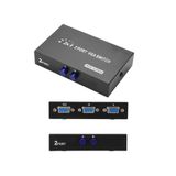 aogo 2 Port Vga Switch 2 Kasa 1 Monitör Vga Seçici Vga Giriş Çoklayıcı 2 Giriş 1 Çıkış 15 Pin Vga
