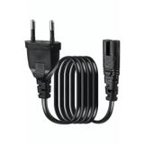 aogo 3 Metre Teyp Işıldak Fişi C7 Power Güç Kablosu 3m 2x0.75 Enerji Kablosu 2 Pinli Power Cord