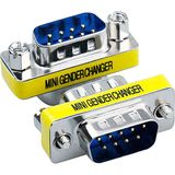 Aogo Db9 Erkek Erkek RS232 Dönüştürücü Seri Kablo Ara Uzatma Rs 232 Erkek 9 Pin