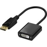 Aogo Display DVI Çevirici Displayport To DVI Adaptör Display In DVI Out Dp Erkek DVI Dişi Kablo