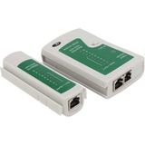 Aogo Kablo Test Cihazı Ağ Kablo Test Cihazı RJ45 RJ11 RJ12 Cat5-6-7 Utp Lan Kablo Ethernet Ölçüm Cihazı - Beyaz
