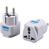 Aogo Universal Amerikan Ingiliz Türk Priz Fiş Çevirici Avrupa Fiş Çevirici Plug Eu Socket - 1 Adet