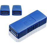 Aogo USB 3.0 Dişi Dişi Aparat USB Ara Uzatma USB 3.0 Tip A Dişi Dönüştürücü