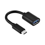 Aogo Usb C Usb 3.0 Otg Kablo Type-C Erkek Usb 3.0 Dişi