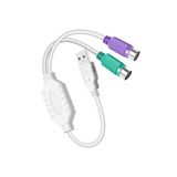 aogo Usb Ps/2 Dönüştürücü Klavye Mouse Ps2 - Usb Adaptörü Erkek - Ps/2 Dişi