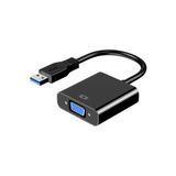 Aogo USB To VGA Dönüştürücü USB 3.0 VGA 15 Pin Çevirici Çoklu Ekran Video Dönüştürücü USB In VGA Out