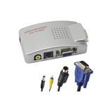 Aogo VGA To Video Converter VGA - Rca Adaptörü, Kompozit VGA - Video, S-Video Dönüştürücü VGA Dan Rca