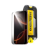AOHI iPhone 16 Pro için 9H+ Cam Ekran Koruyucu, Askeri Sınıf Kırılmaz iPhone HD Temperli Cam ve Tozsuz Tek Çekmeli Kurulum, iPhone 16 Pro 6,3 inç için Tam Kapsama Ekran Koruyucu