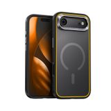 AOHI iPhone Air için manyetik kılıf, Magsafe uyumlu, darbeye dayanıklı, askeri sınıf düşme korumalı, siyah
