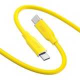 AOHI MacBook Pro, iPhone 15 Pro Max Plus, iPad Pro/Air, Galaxy S23Ultra, Piksel, Anahtar, 3.3 ft, Sarı için 140W USB C - USB C Kablosu PD 3.1 Tip C Hızlı Şarj Kablosu
