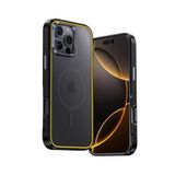 AOHI Manyetik Kılıf iPhone 16 Pro ile Uyumlu İnce Darbeye Dayanıklı MagSafe Telefon Kılıfı Askeri Sınıf Düşme Korumalı, Siyah (iPhone 16 Pro)