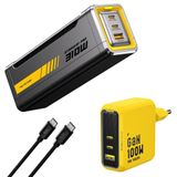 Aohi Starship 20.000 mAh 310W Powerbank, Youth 3 Portlu GaN 100W Şarj Adaptörü
