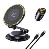 Aohi Superauto 45W Araç İçi Şarjı + 15W Şarj Aleti ve Katlanır Telefon Tutucu