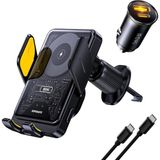 Aohi Superauto 65W Araç İçi Şarjı + 15W Şarj Aleti Handsfree Telefon Tutucu