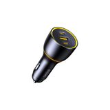 Aohi Superauto Araç İçi Şarjı, 3 Portlu PD 170W Type-C ve USB-A Girişli, USB, Hızlı Şarj Çakmaklık A